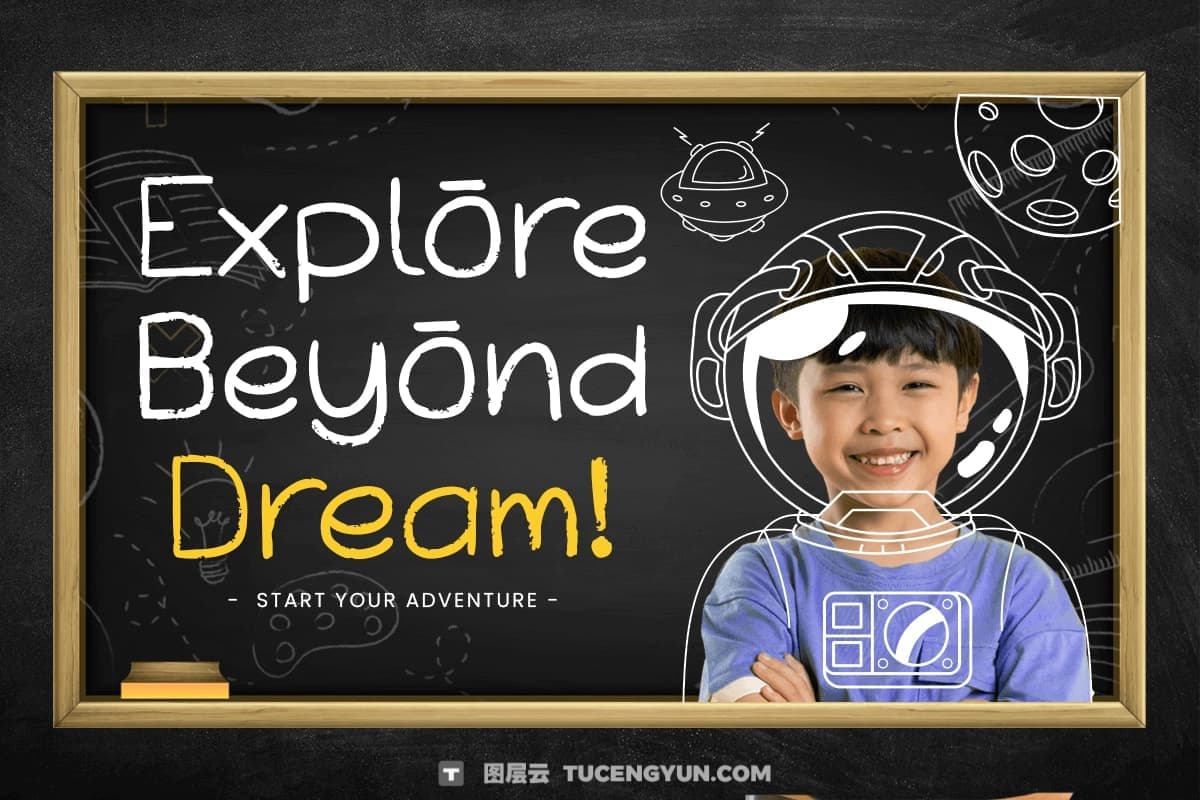 英文字体：真实粗糙艺术感黑板手写粉笔触感创意封面海报设计字体 Boardly – Rough Handwritten Chalk Font（13359）