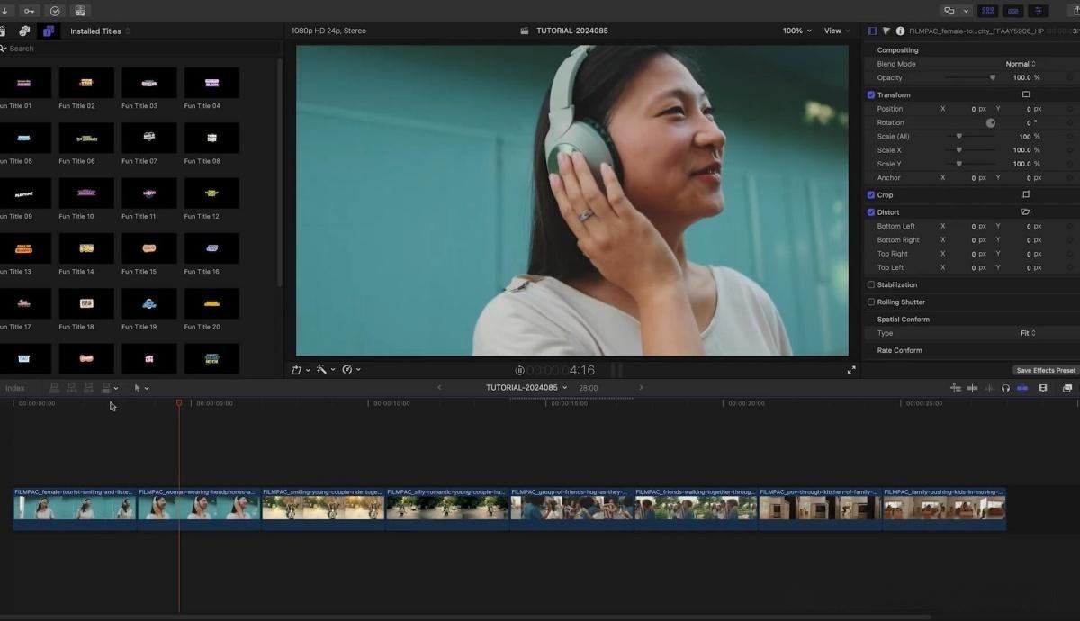 FCPX插件:30个趣味卡通综艺节目可爱花字贴纸文字标题动画 Fun Titles(13099) FCPX插件:30个趣味卡通综艺节目可爱花字贴纸文字标题动画 Fun Titles(13099)