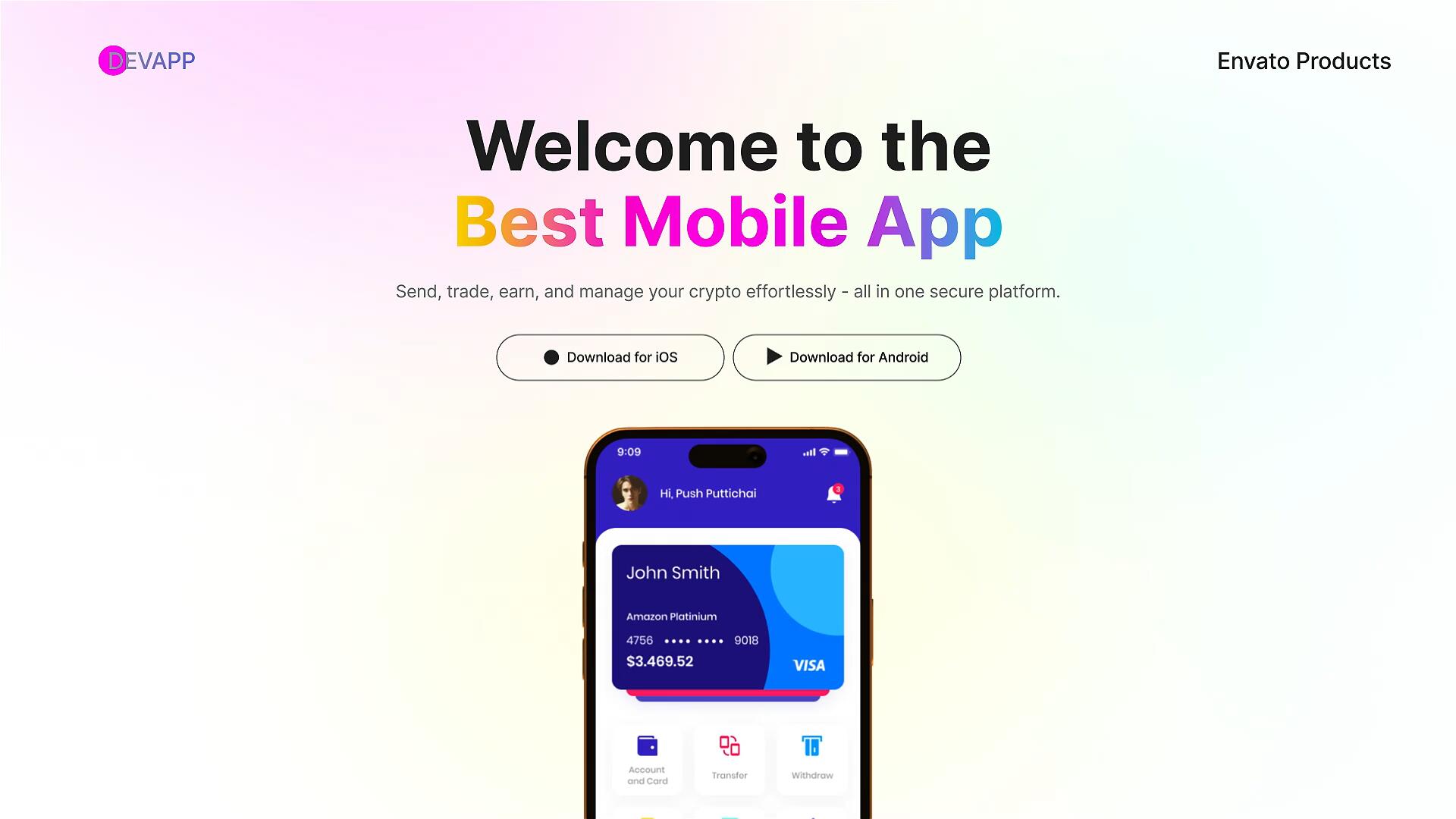 AE/PR模板：极简主义苹果17 Pro Max手机APP应用宣传展示短片（12548）