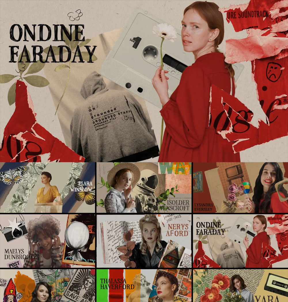 AE/PR模板:复古拼贴艺术风格人物冻结帧照片剪纸4K动画模板(13477) AE/PR模板:复古拼贴艺术风格人物冻结帧照片剪纸4K动画模板(13477)