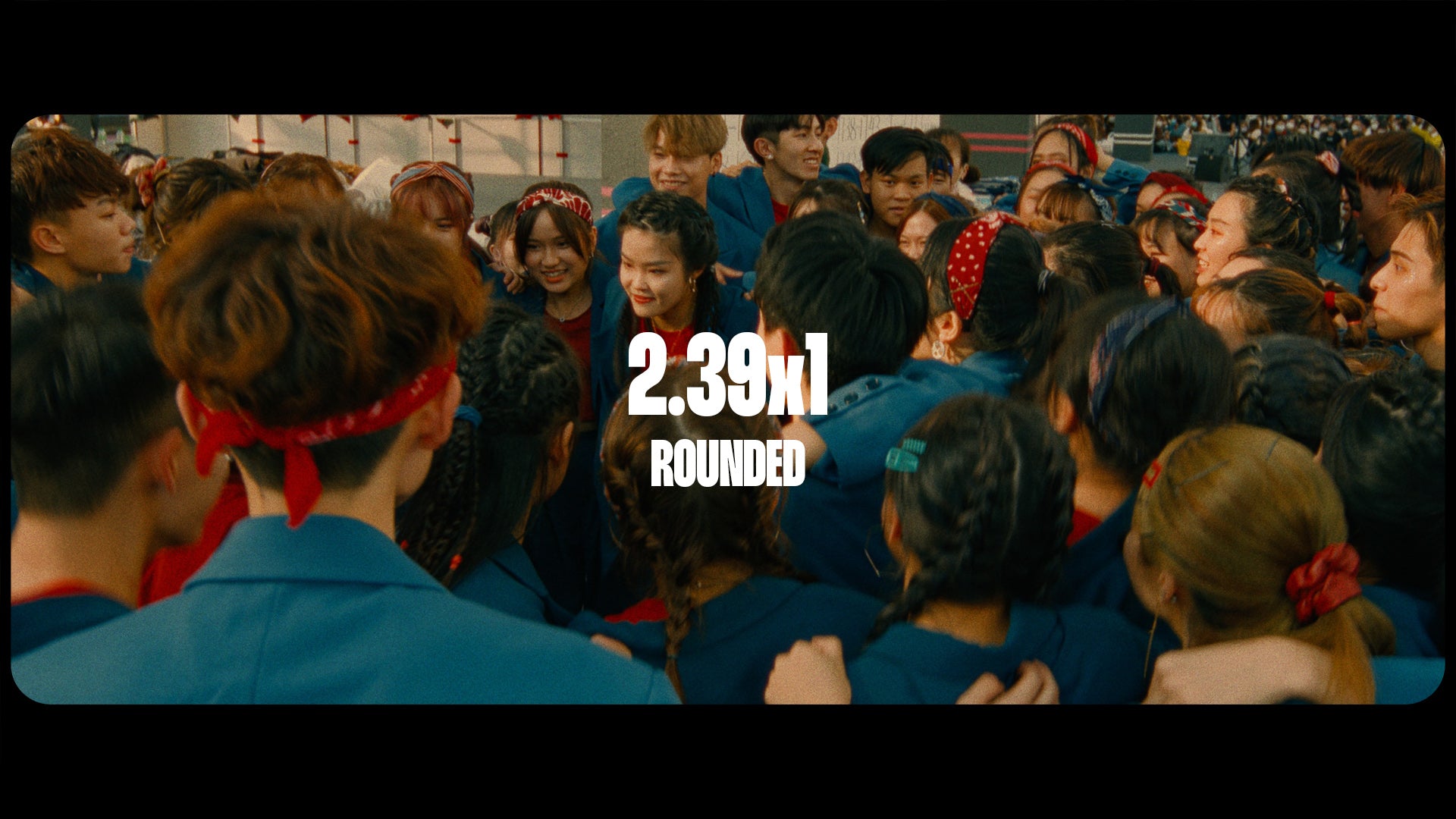 92个复古电影美学胶片帧镜头方形圆角边框遮罩颗粒黑/白PNG视频叠加层 Classic Film Frames（9037）