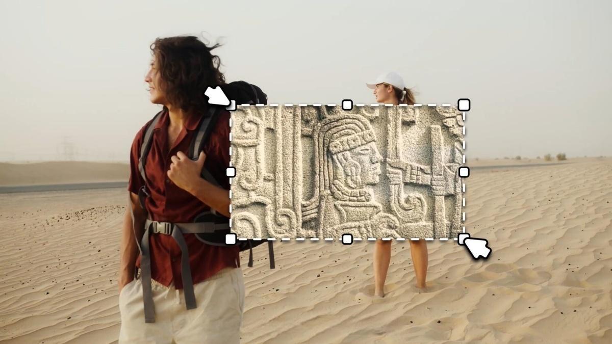 AE模板：28个创意级鼠标光标拖动帧多角度无缝转场过渡（13271）