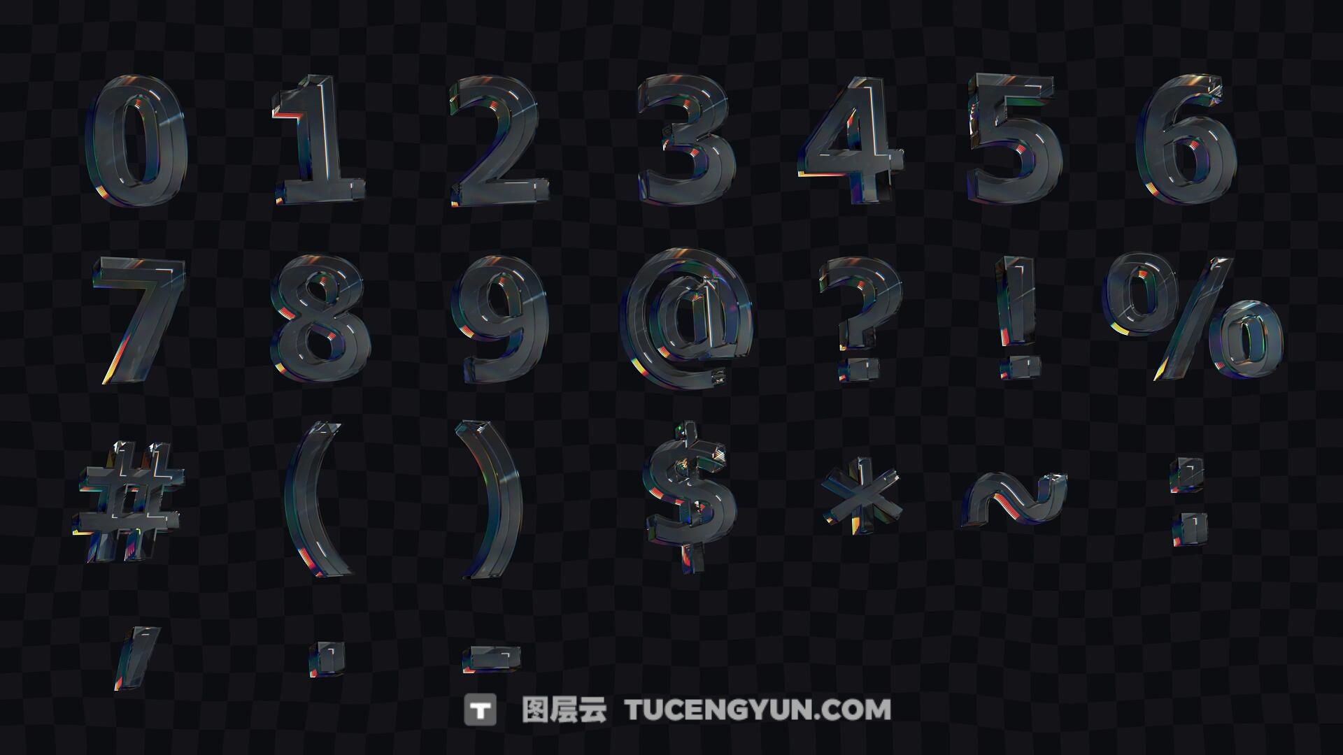 66个超现实主义水晶玻璃材质光线折射电子产品玩具几何形状字母数字透明通道MOV视频素材(13341) 66个超现实主义水晶玻璃材质光线折射电子产品玩具几何形状字母数字透明通道MOV视频素材(13341)