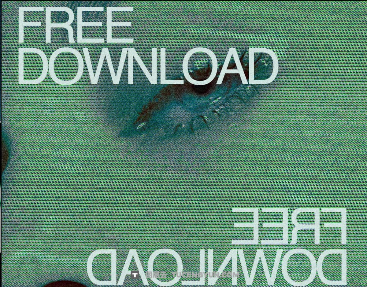 60个复古Y2k风格未来派CRT像素屏幕线性波形霓虹灯叠加纹理套装 Züli – Y2k CRT Textures Pack（13433）