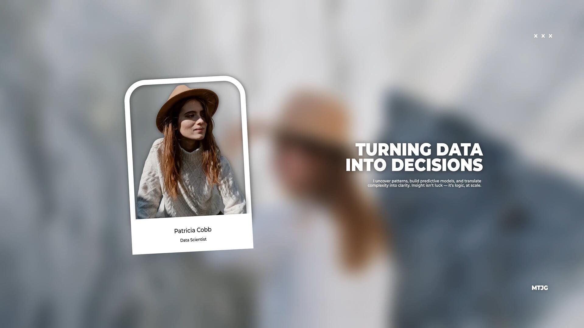 FCPX插件：创意设计感宝丽来边框产品人物介绍文字标题动画（13501）