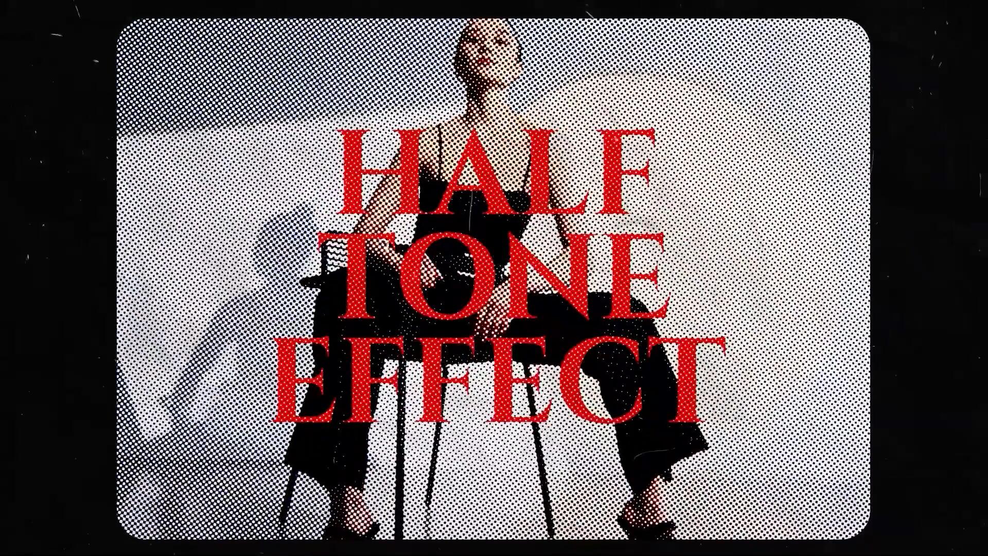 FCPX插件：复古街头半色调颗粒波点垃圾摇滚美学定格动画效果（13079）