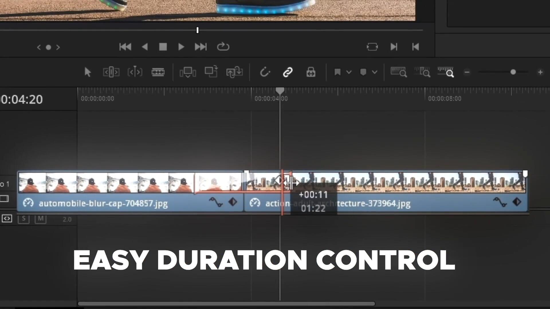 达芬奇模板/预设：1600个毛刺全景滚动漏光偏移变焦转场+转场音效+LUT（8818）