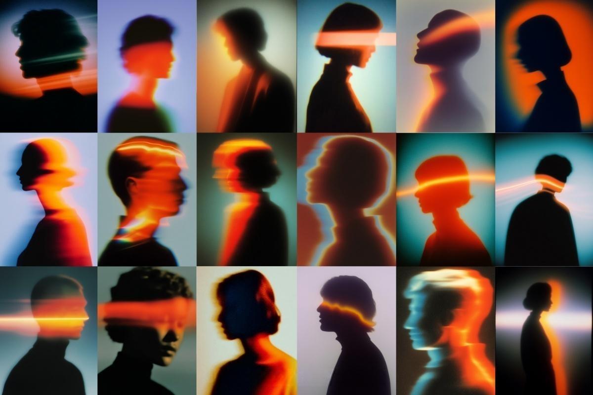 55种梦幻情绪美学人物剪影轮廓热感应渐变融合视觉海报专辑封面包装JPG素材 55 Aesthetic Dreamlike Silhouettes(13498) 55种梦幻情绪美学人物剪影轮廓热感应渐变融合视觉海报专辑封面包装JPG素材 55 Aesthetic Dreamlike Silhouettes(13498)