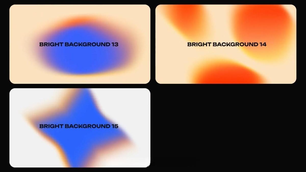 30款梦幻氛围霓虹晕染渐变弥散光颗粒噪点抽象艺术4K视频背景动画AE模板（13280）