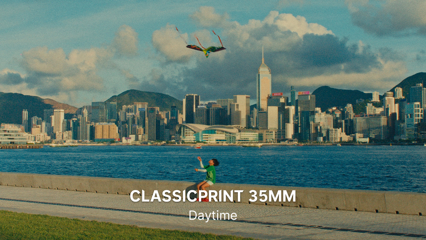 ClassicPrint 35mm Film Emulation PowerGrade V5 港风美学经典35mm胶片模拟电影视觉效果色彩分级达芬奇调色节点+LUT调色预设（10604）