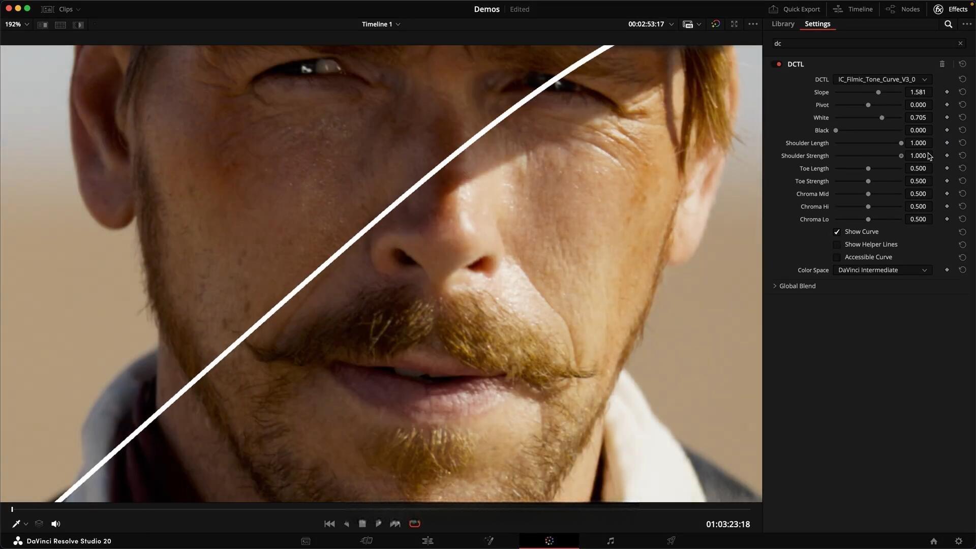 Iridescent Color – Filmic Tone Curve V3 复古胶片模拟电影色调曲线DCTL达芬奇插件（13105）