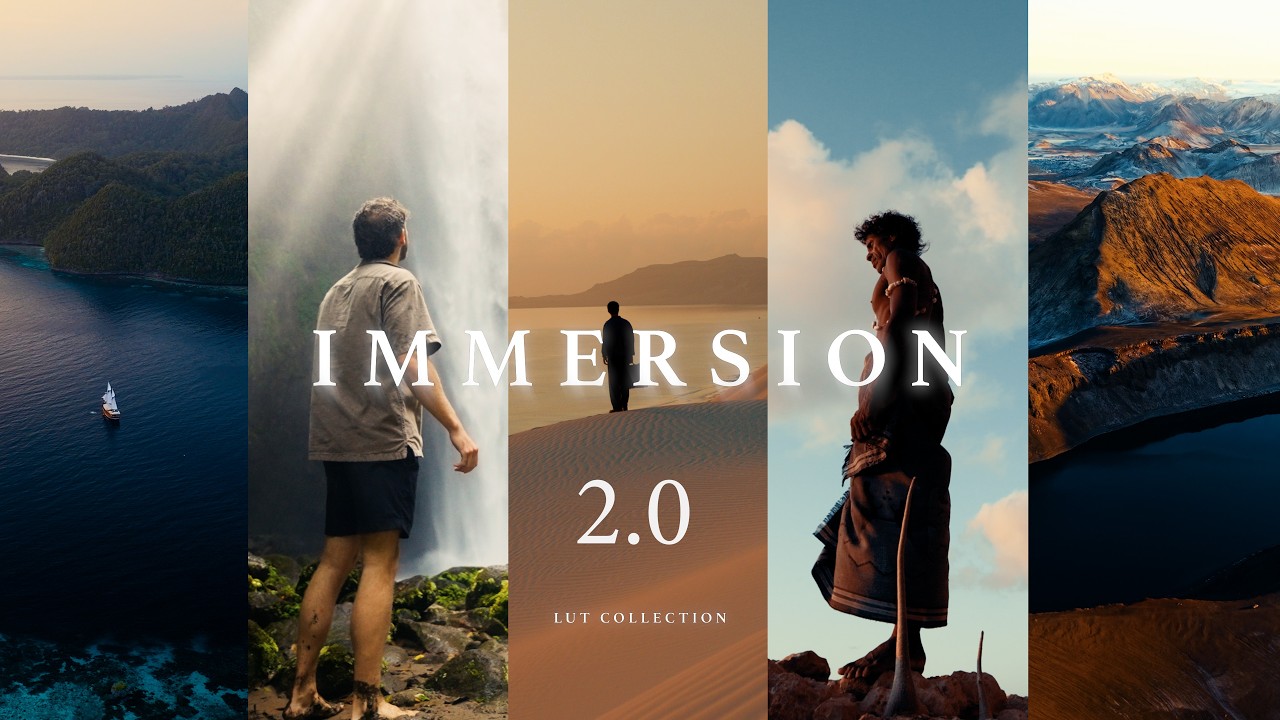 Gamut – Immersion 2.0 热门情绪氛围美学旅拍电影感LUT+练习素材+视频教程（13151）