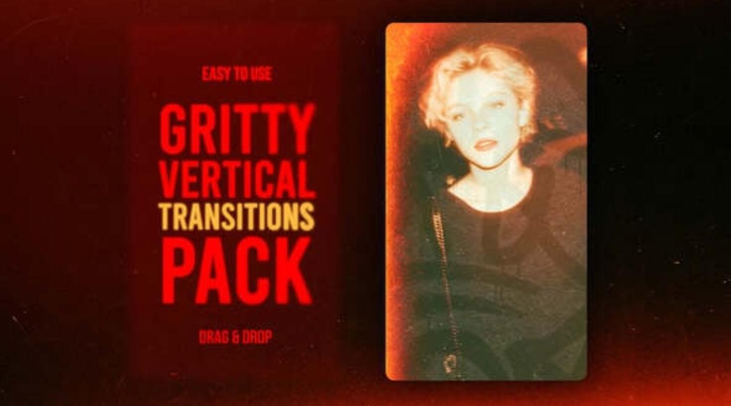 AE模板:复古胶片污垢打孔闪烁漏光字母砂砾电影过渡竖屏纹理叠加(13673) AE模板:复古胶片污垢打孔闪烁漏光字母砂砾电影过渡竖屏纹理叠加(13673)