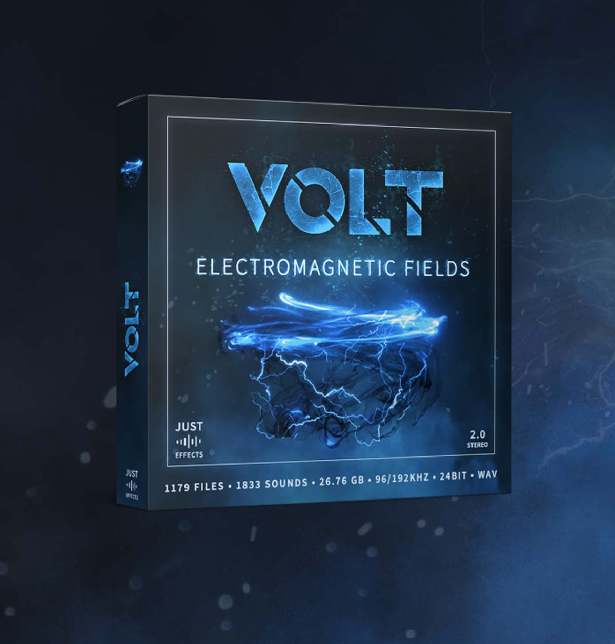 音效：奥德赛科幻美学电影武器引擎电磁设备冲击力音效素材 Just Sound Effects VOLT – Electromagnetic Fields（13638）