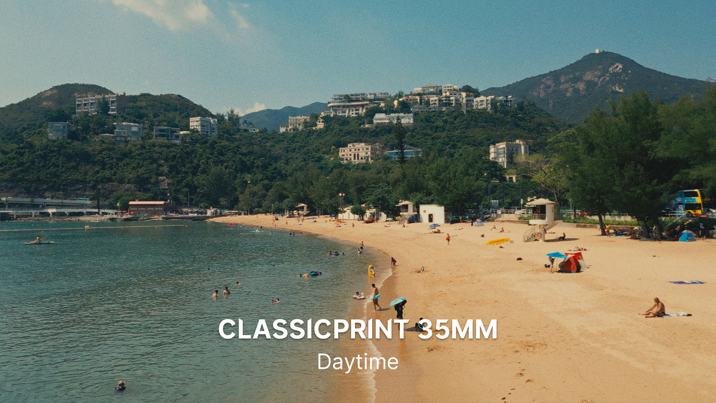 ClassicPrint 35mm Film Emulation PowerGrade V5 港风美学经典35mm胶片模拟电影视觉效果色彩分级达芬奇调色节点+LUT调色预设（10604）