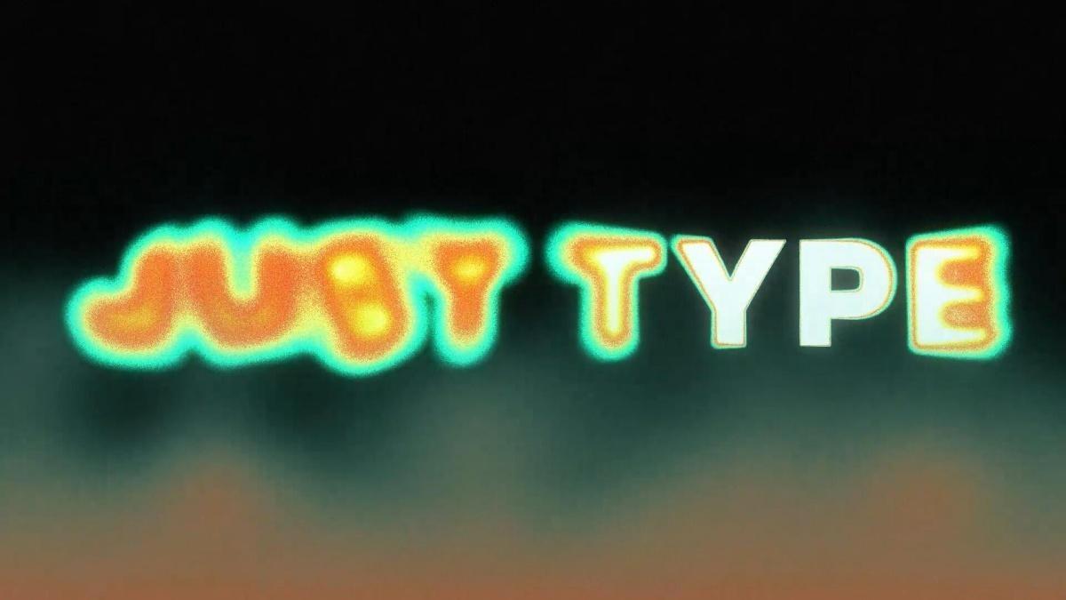 AE模板：复古酸性艺术热感应模糊渐变效果文字标题效果（13060）