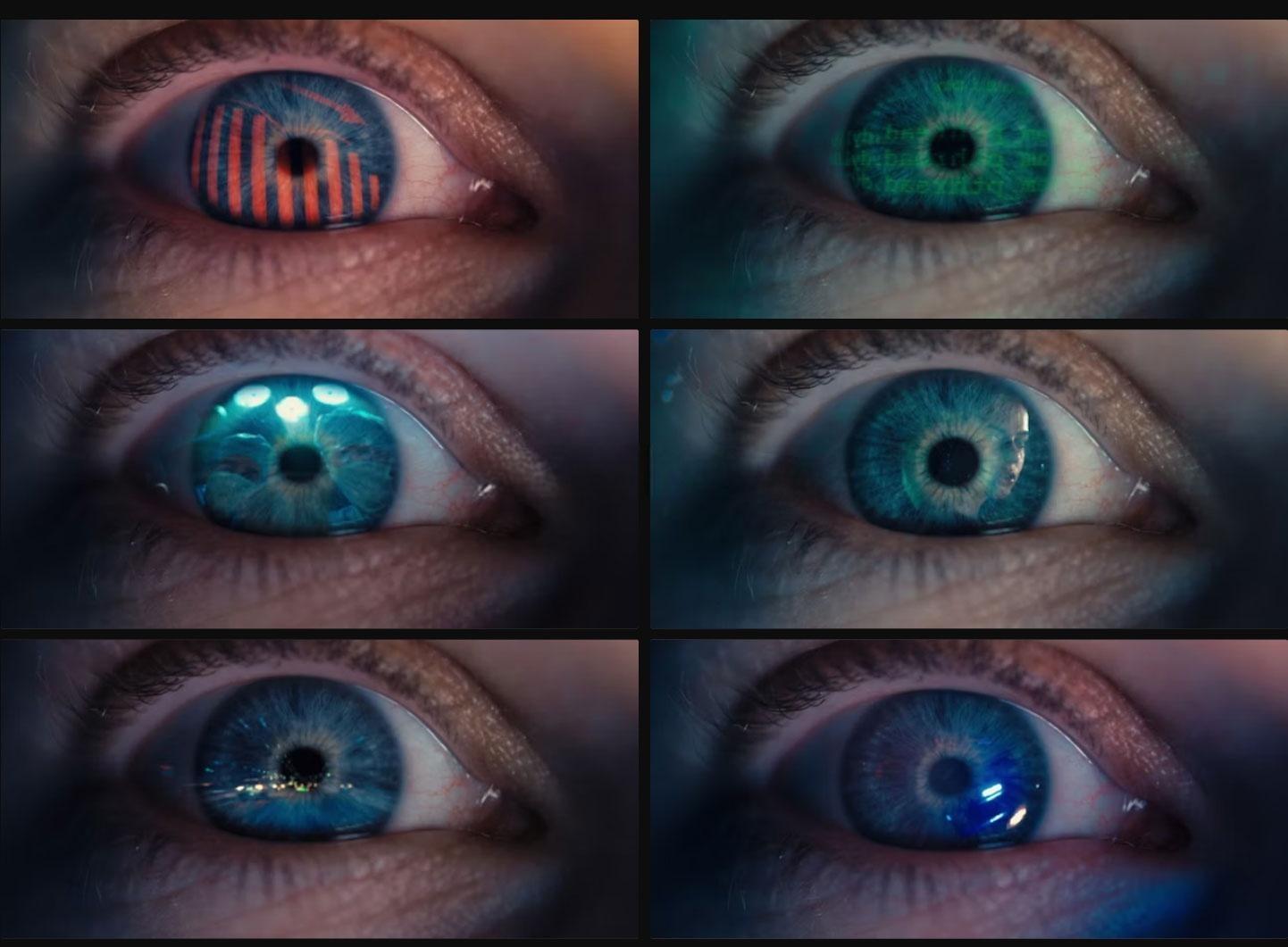 Artlist 蒙太奇风格真人瞳孔反射“眨眼间”镜头转场、混剪、视频、广告、纪录片视频素材（13140）