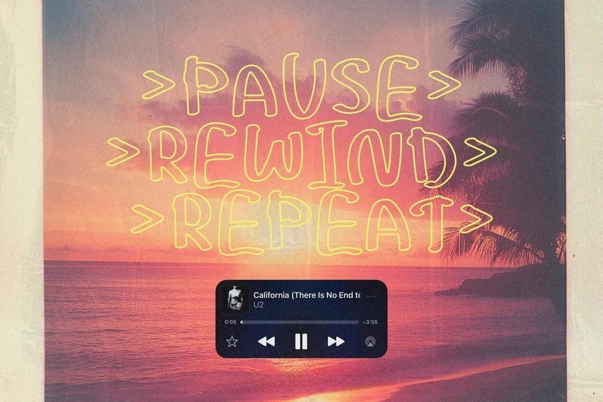 英文字体：慵懒俏皮VLOG旅拍手写风格手绘镂空涂鸦广告短片海报封面字体 Noisy Echo — Handwritten Font Trio（13174）