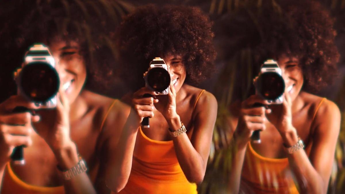 PR/达芬奇模板：12个复古浪漫梦幻镜头闪烁双重曝光棱镜折射视觉效果包（12165）