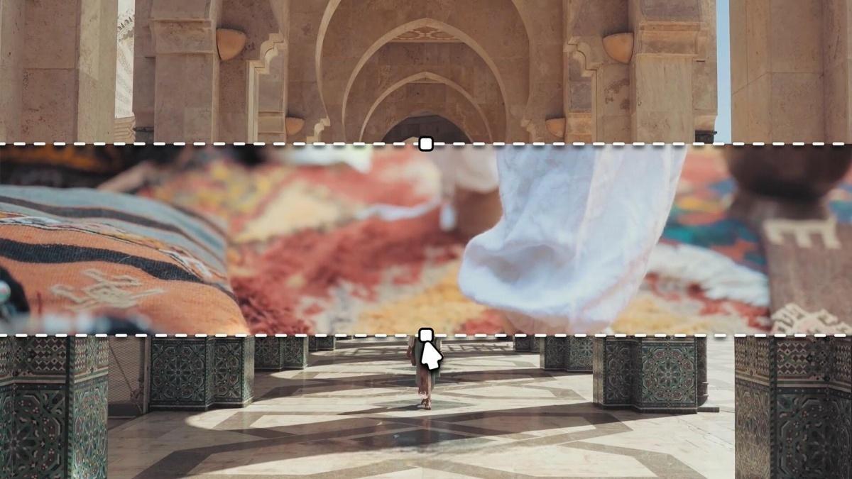 AE模板：28个创意级鼠标光标拖动帧多角度无缝转场过渡（13271）