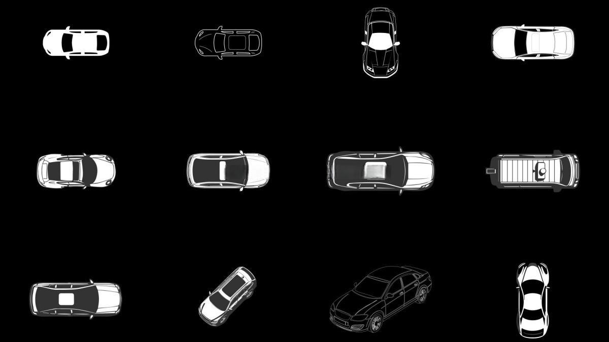 AE模板+PR预设：350组汽车科技感HUD抬头显示UI元素动画（13229）