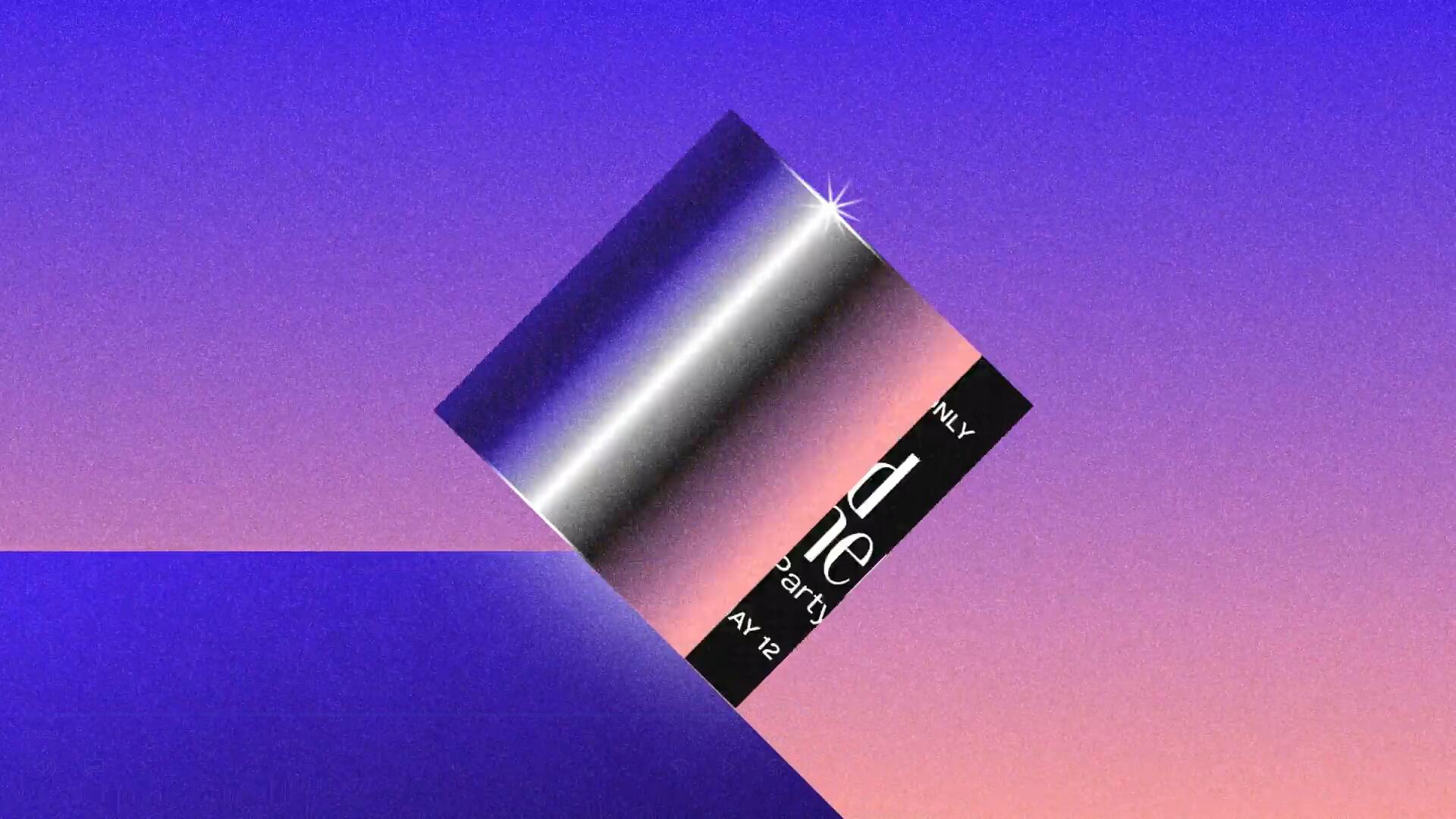 FCPX插件：5个复古潮流渐变迷幻弥散光噪点颗粒肌理视频文字标题LOGO展示动画（13339）