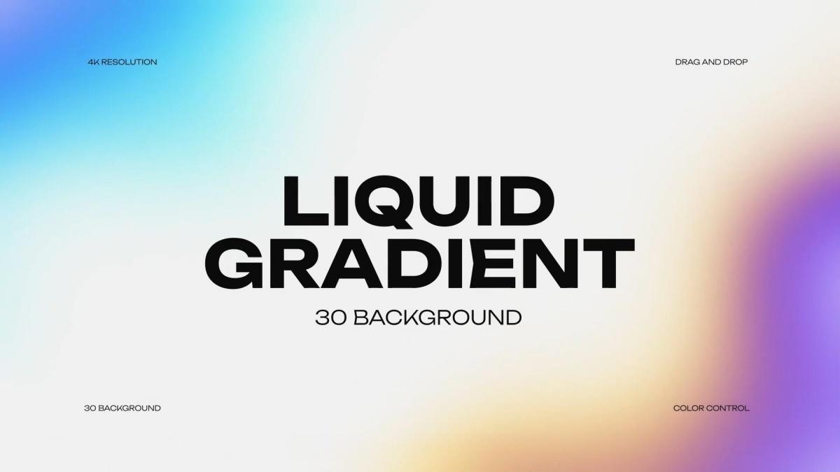 30款梦幻氛围霓虹晕染渐变弥散光颗粒噪点抽象艺术4K视频背景动画AE模板（13280）