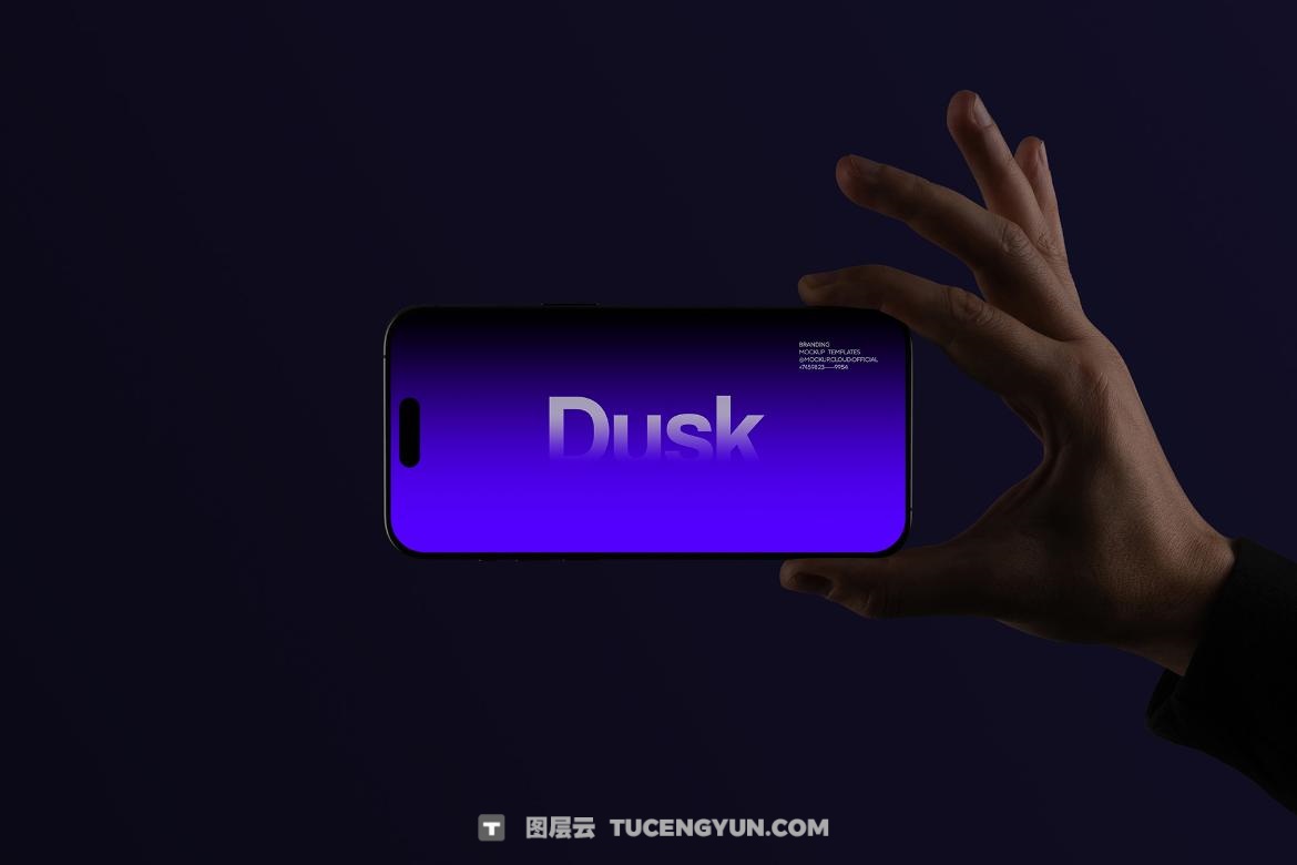 23款现代极简档案夹名片书籍T恤手提袋帆布袋手机Mac笔记本电脑平板品牌VI设计作品展示PSD样机套装 Dusk Branding Mockups Kit（13390）