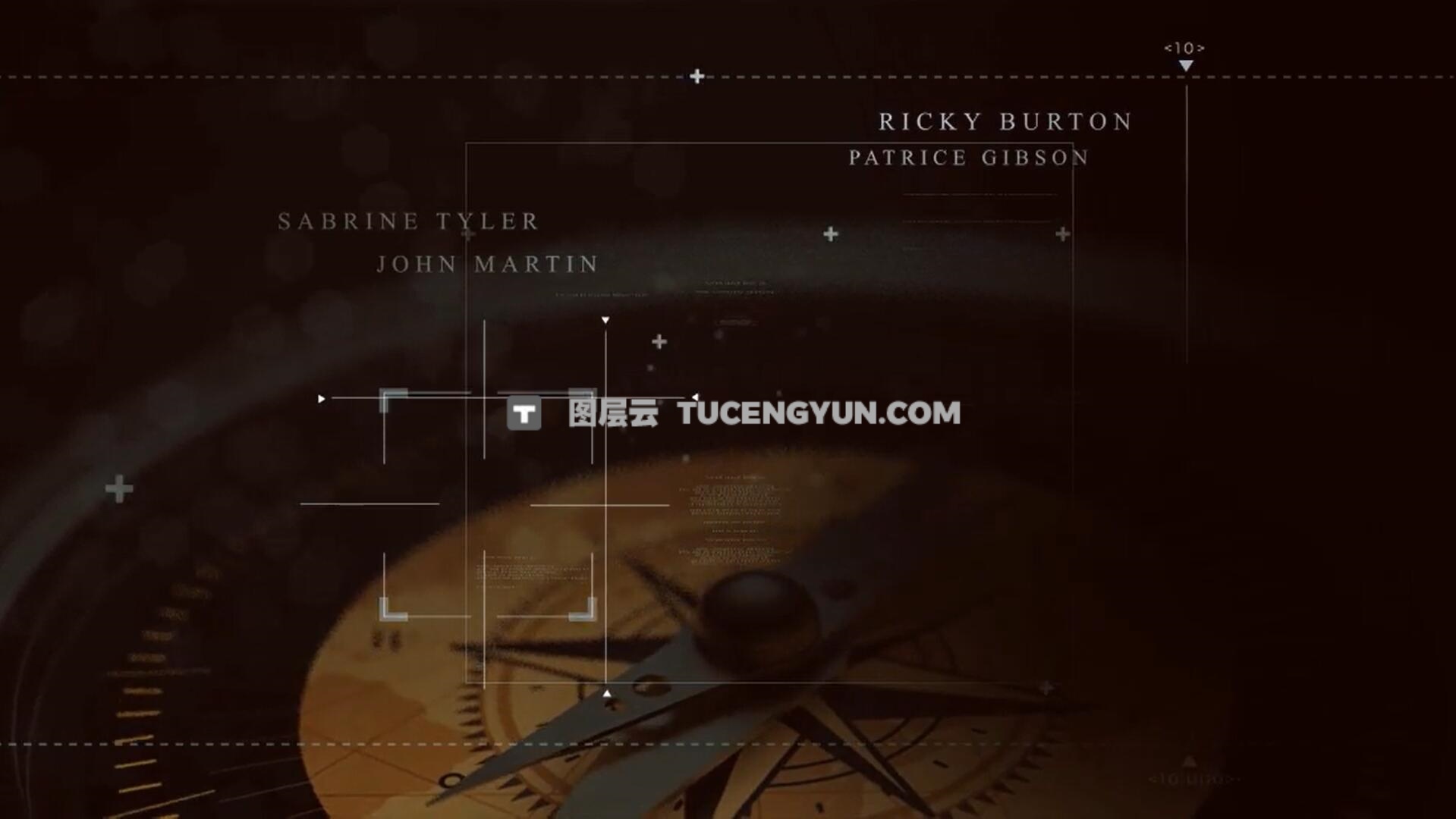 AE/PR/达芬奇模板： 复古3D电影动态视差电影艺术文字标题开场片头（13340）