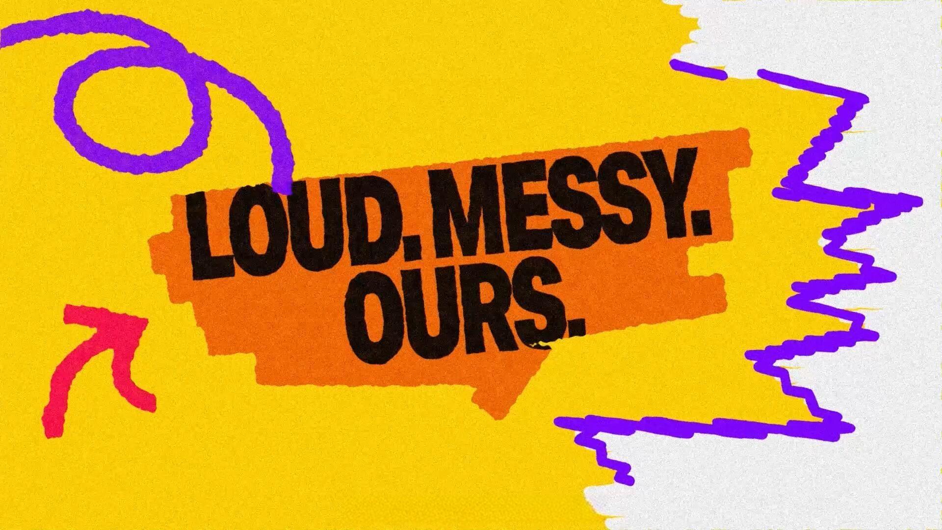 AE模板：大胆潦草粉笔手绘涂鸦粗糙文字标题动画（13879）