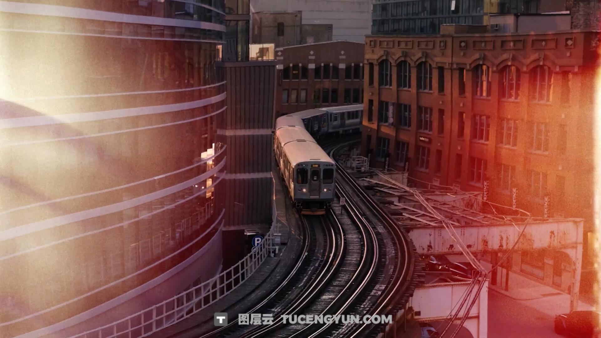 AE模板：一键式复古胶片模拟、泛光、模糊、抖动、灰尘、烧伤无缝转场过渡 支持横/竖屏（13416）