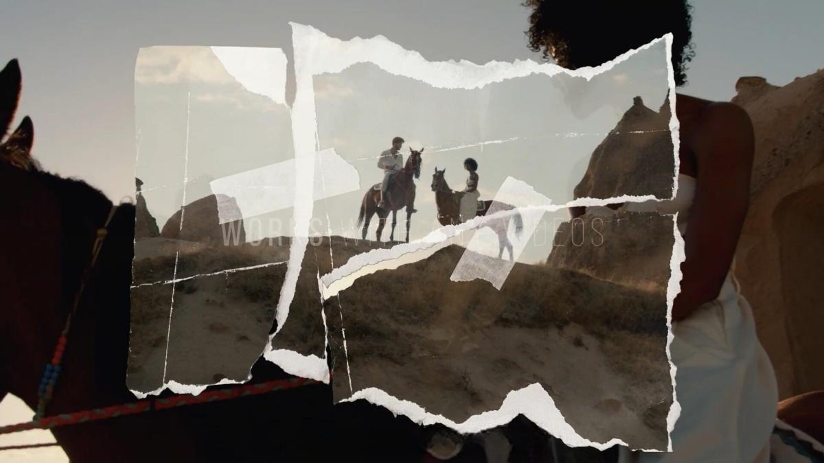 FCPX插件：56个复古做旧拼贴撕纸折纸效果转场过渡+音效（13679）