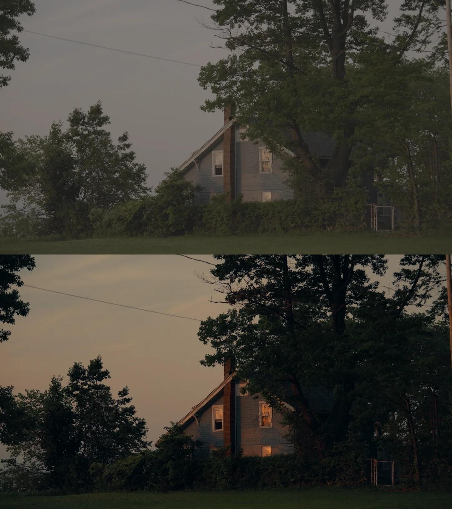 复古落日余辉氛围、冰川青、青橙色电影感色彩分级LUT调色预设+视频教程（13616）