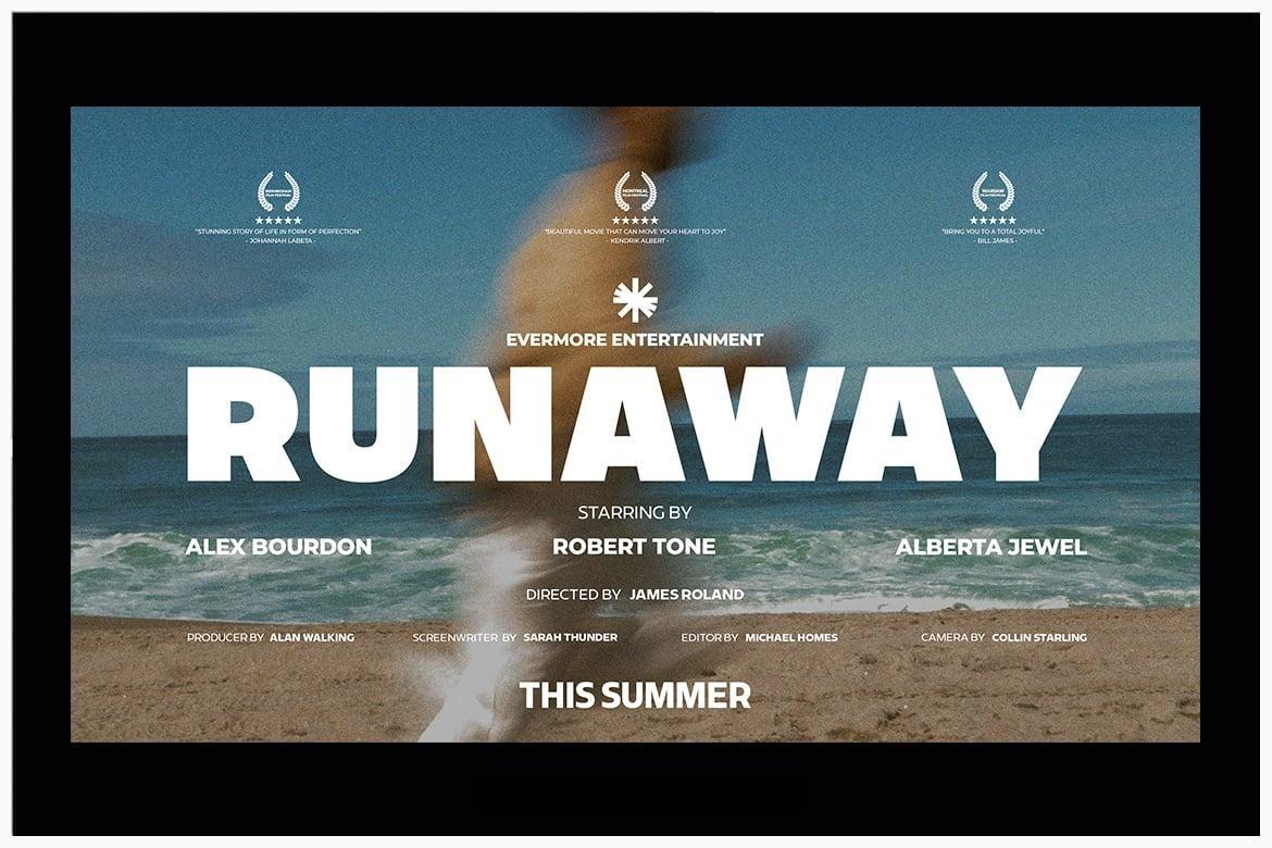 44个大胆电影美学梦幻、浪漫、科幻、惊悚海报电影预告片4K封面海报文字标题排版PSD模板（13883）