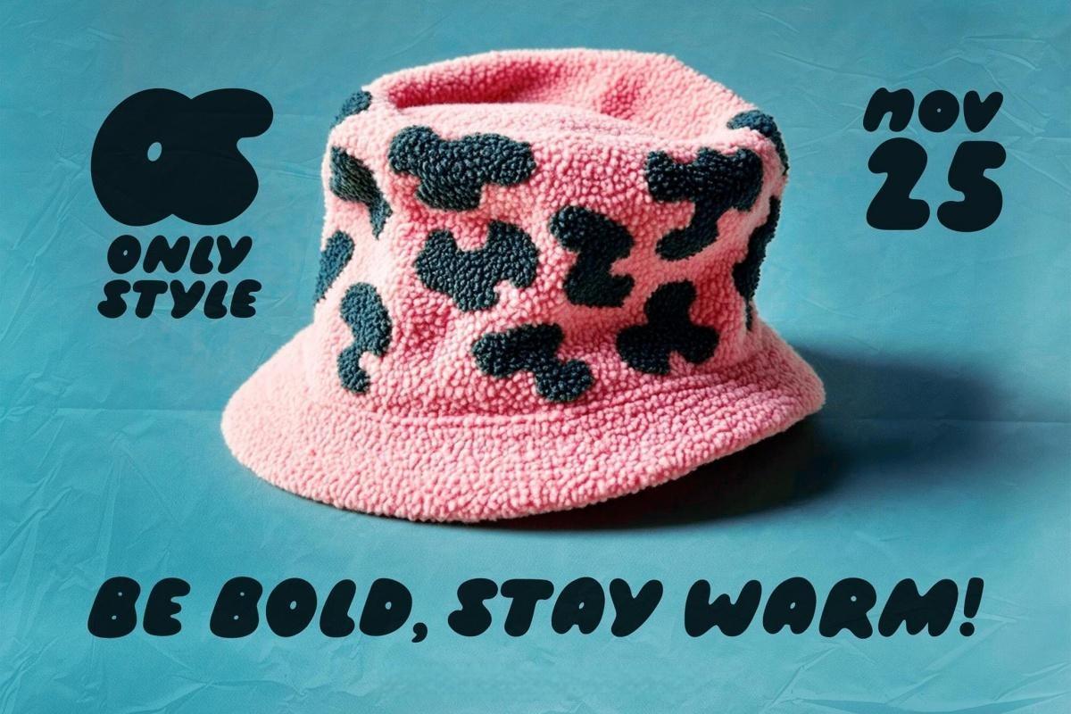 英文字体：大胆千禧Y2K趣味手写涂鸦气泡轮廓圆润标题封面海报排版设计装饰字体 Fluffy Morning | Bubble Font DUO（）