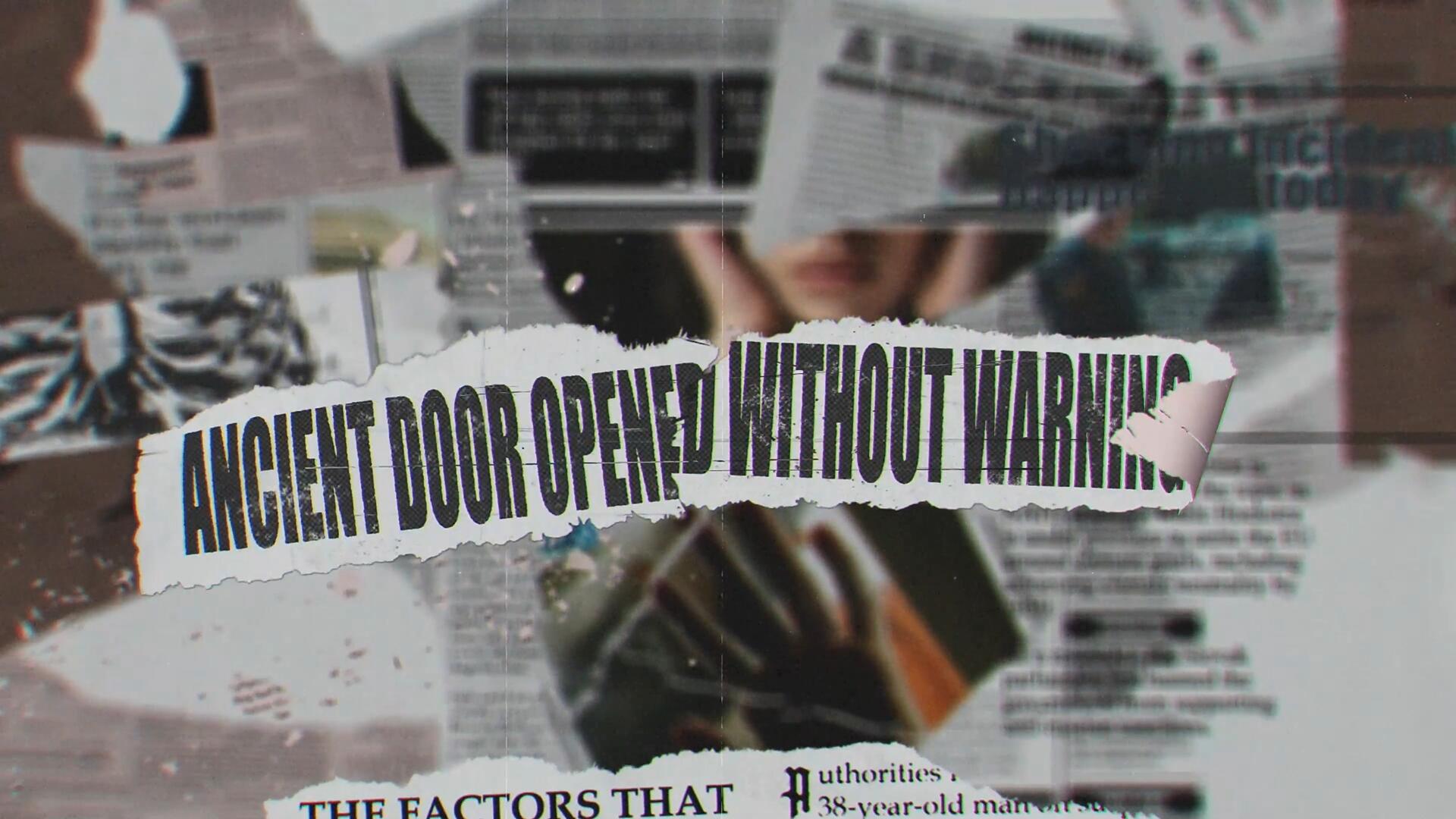 AE模板:复古仿旧摇滚风格报纸头条撕毁文字标题动画(13232) AE模板:复古仿旧摇滚风格报纸头条撕毁文字标题动画(13232)