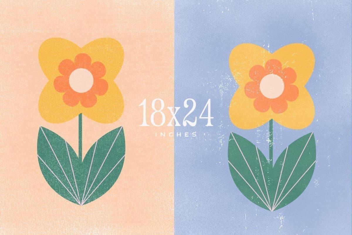 24个复古磨损做旧白色水墨丝网印刷颗粒叠加PNG纸张肌理背景图片 White Texture Overlays（13287）