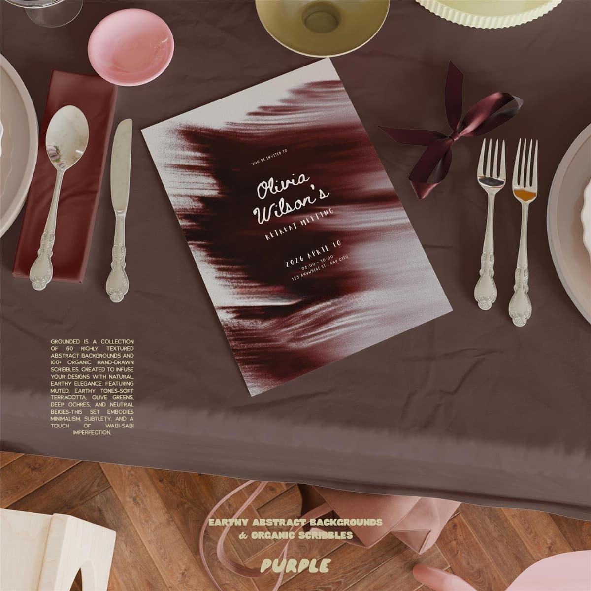 160个安静优雅琥珀色拼贴艺术抽象颜料手绘JPG背景PNG涂鸦笔迹图片设计套装 Grounded Backgrounds & Scribbles（13153）