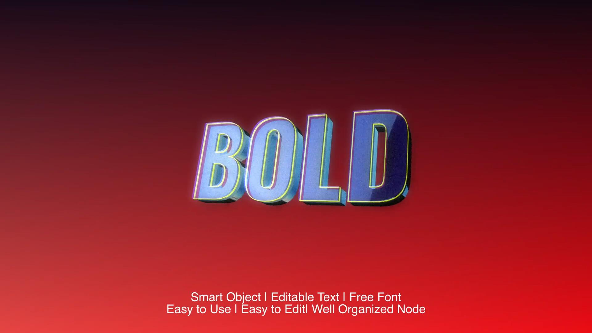 达芬奇预设：创意电影级3D文本标题动画（13686）