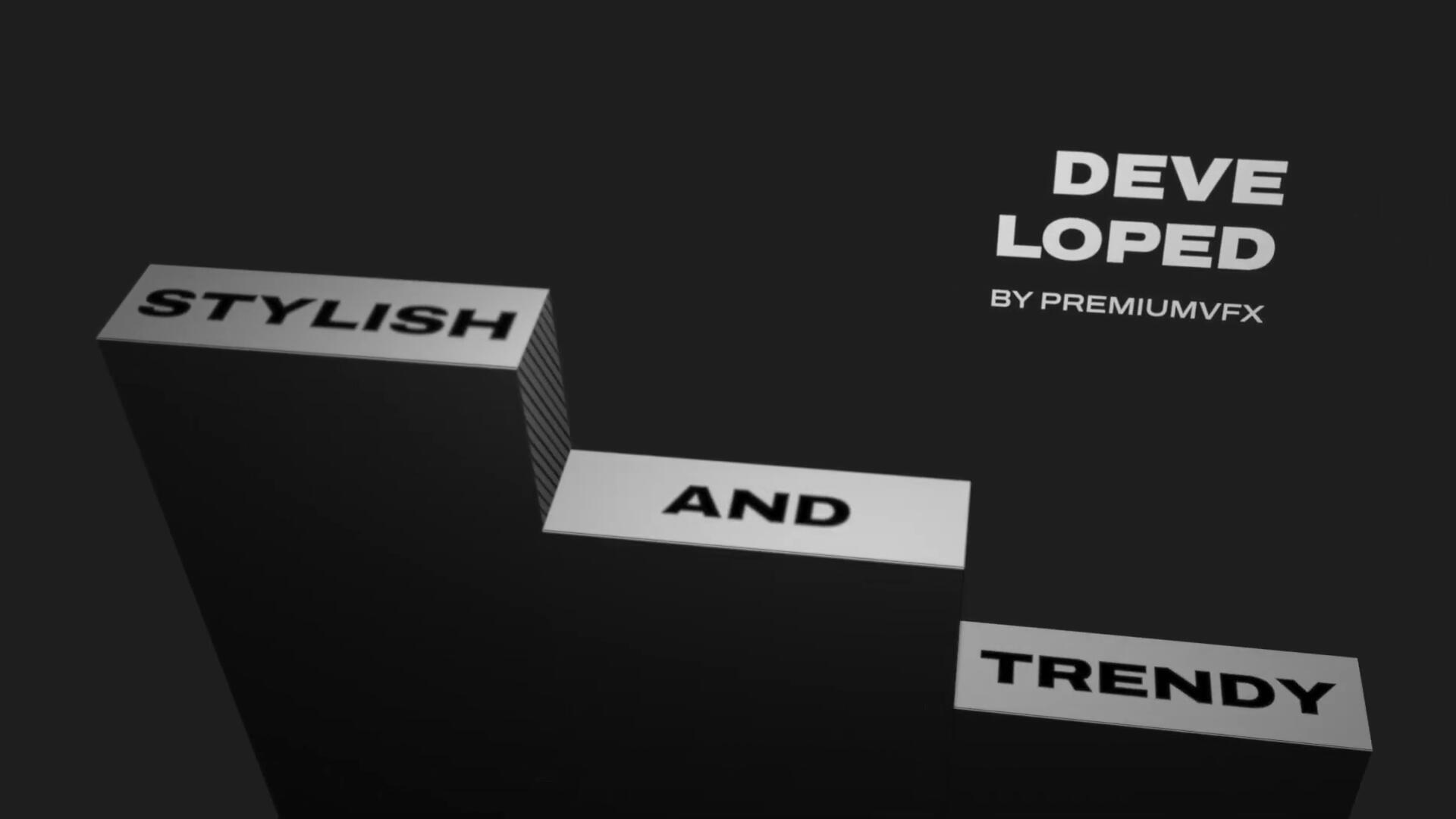 FCPX插件：31个野蛮抽象动力学时尚循环错版动态美学背景文字标题排版效果（13178）