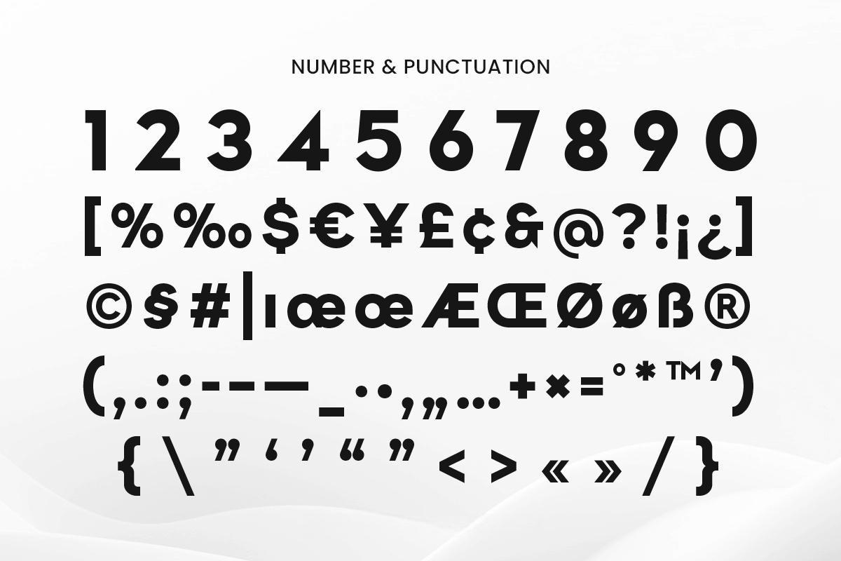 英文字体：极简科技赛博重型粗体海报标题排版设计品牌无衬线字体 Nord-Modern Branding Logo Font（13255）