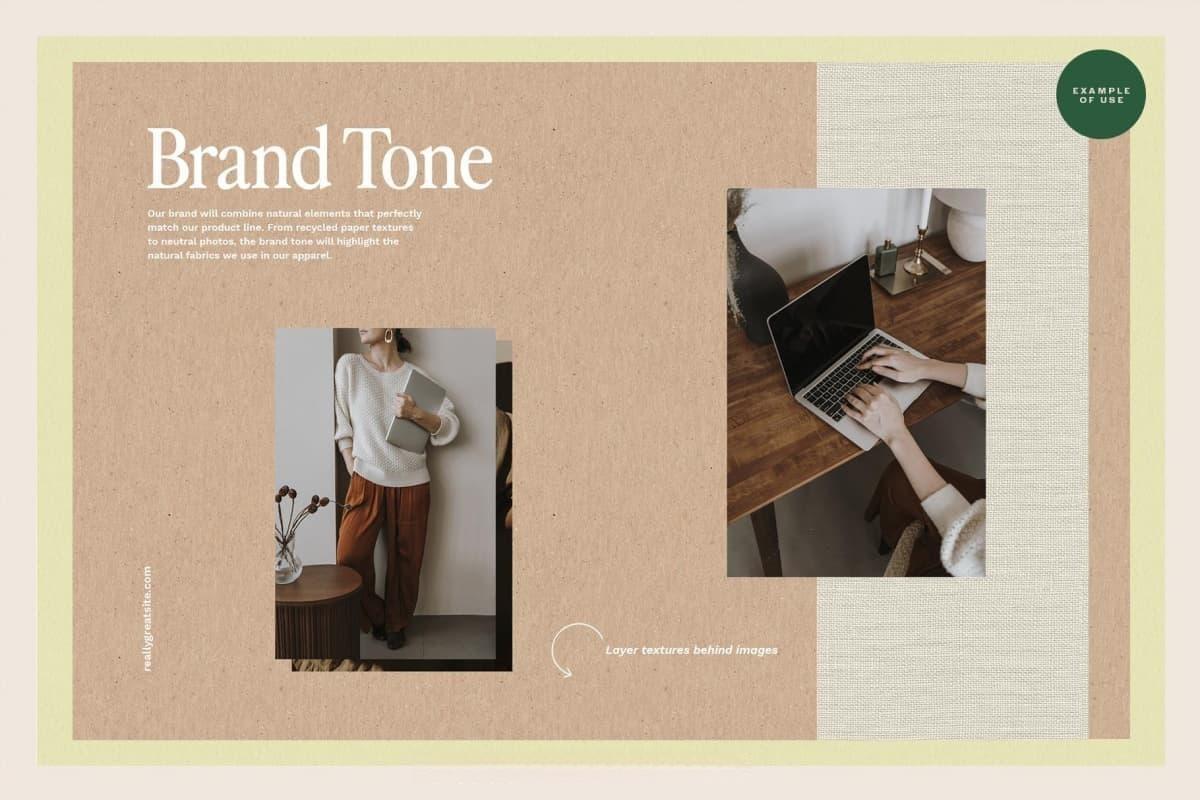 复古天然纤维粗糙柔和莫兰迪中性色调无缝纸张背景自然肌理无缝图案JPG+PAT素材 Natural Textures: Seamless Patterns（13272）