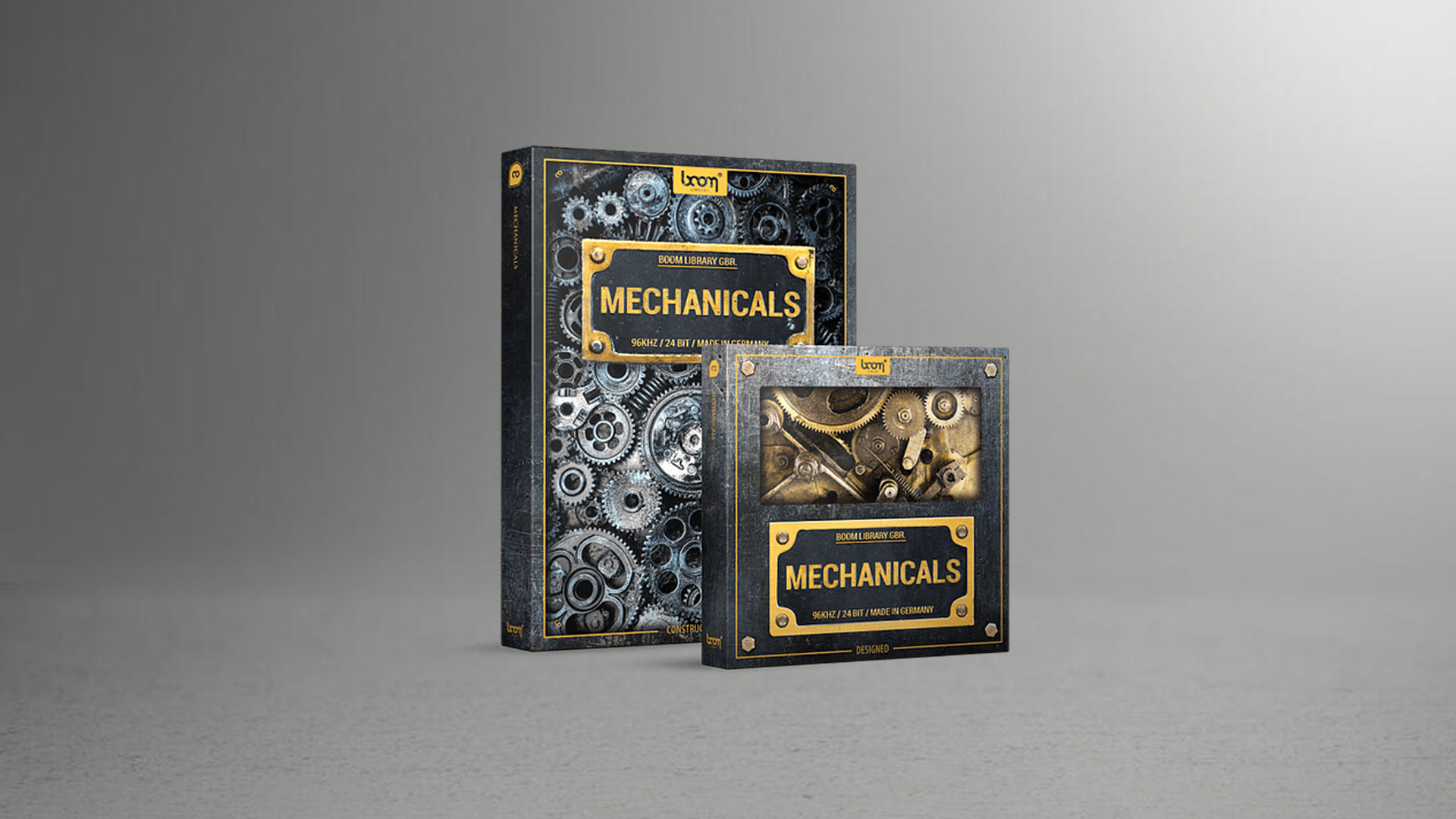 音效：2000个创意金属塑料机械齿轮发条零件转动音效素材 Boom Library Mechanicals Construction Kit（13533）