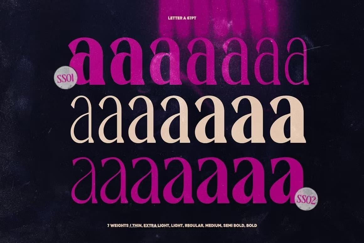 英文字体：复古永恒优雅精致浓缩衬线封面海报画册Logo标题设计字体 TT Montero Serif Condensed（13490）