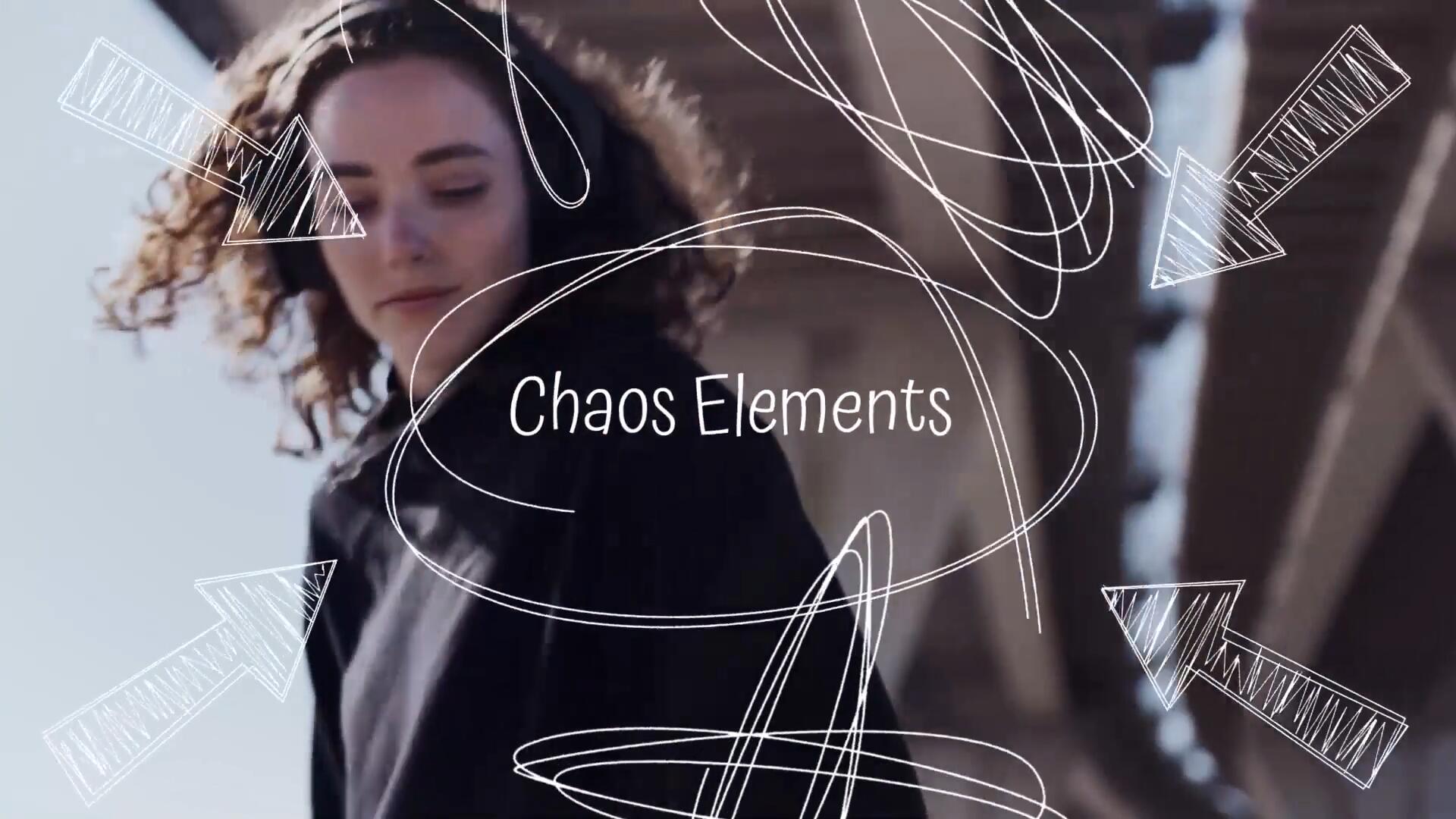 FCPX插件：潦草蹩脚凌乱手绘艺术线条标记元素动画（13908）