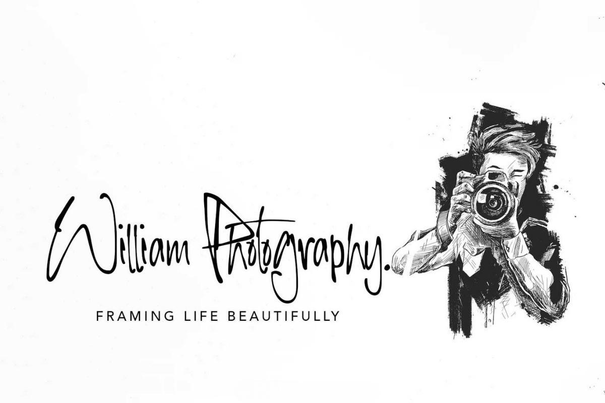 英文字体：大胆真实潇洒笔迹模拟优雅魅力连笔标题排版logo手写字体 Aerial Perspective（12980）