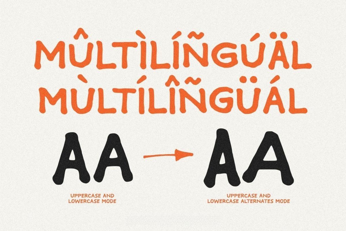 英文字体：复古马克笔真实笔迹墨迹涂改手写POP涂鸦艺术logo封面海报设计字体 HF Pensional – Marker Handwriting Font + Dingbats（12973）