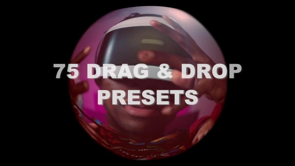 75个嘻哈说唱风格夜视鱼眼低卡顿定格动画发光轮廓斜坡摄像机运动过渡音乐MV效果PR预设 AKV Studios – Music Video Essentials Pack（12976）