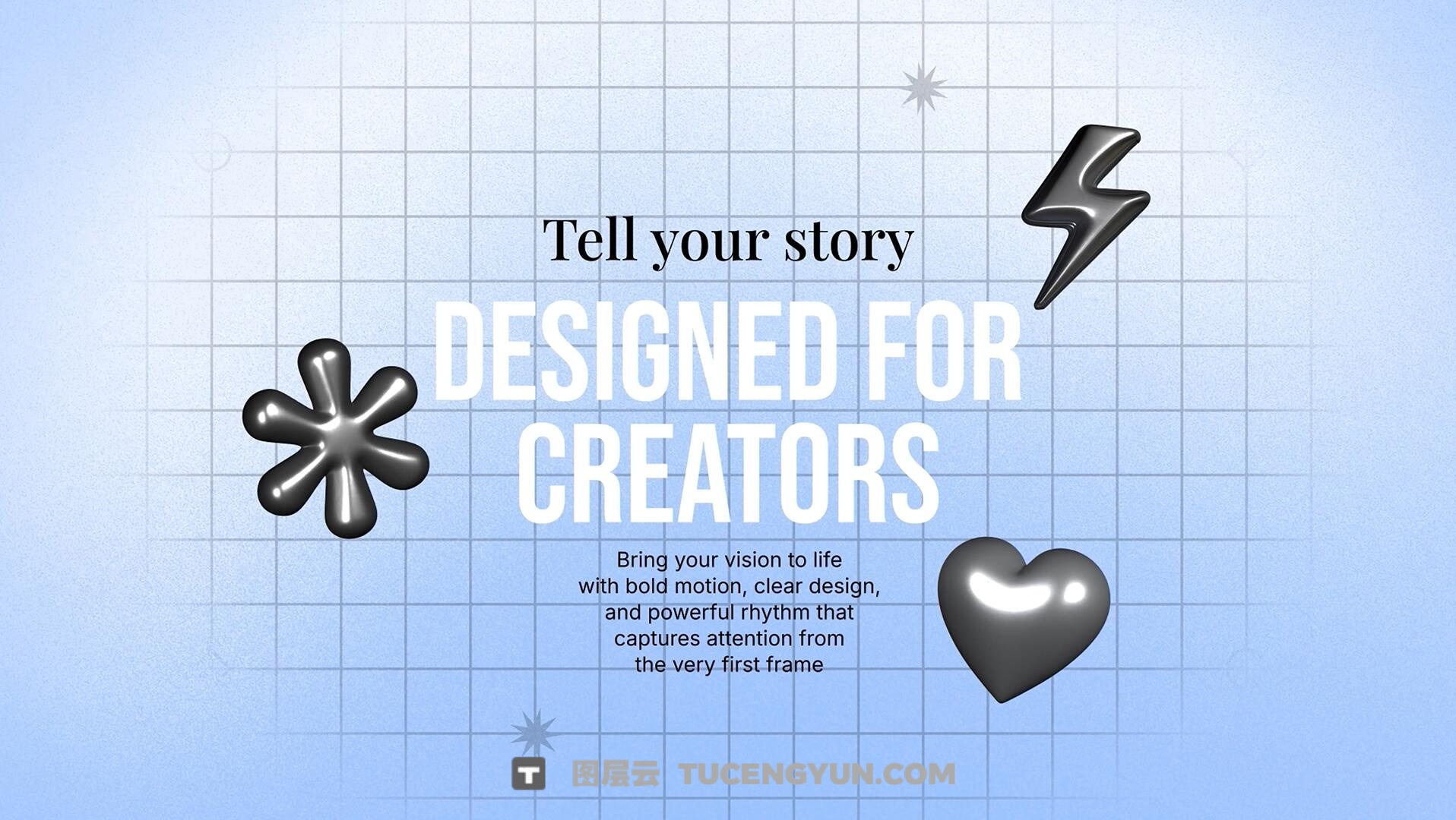 FCPX插件：新潮3D酷玩艺术风格文字标题排版动画（13916）