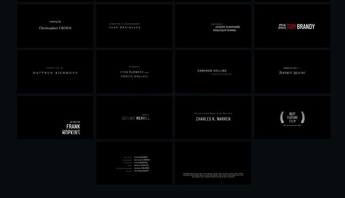 达芬奇预设：50个全新优雅叙事电影美学电影预告片开场结尾文字标题排版动画效果 MotionVFX mTitle Cinematic DVR（12933）